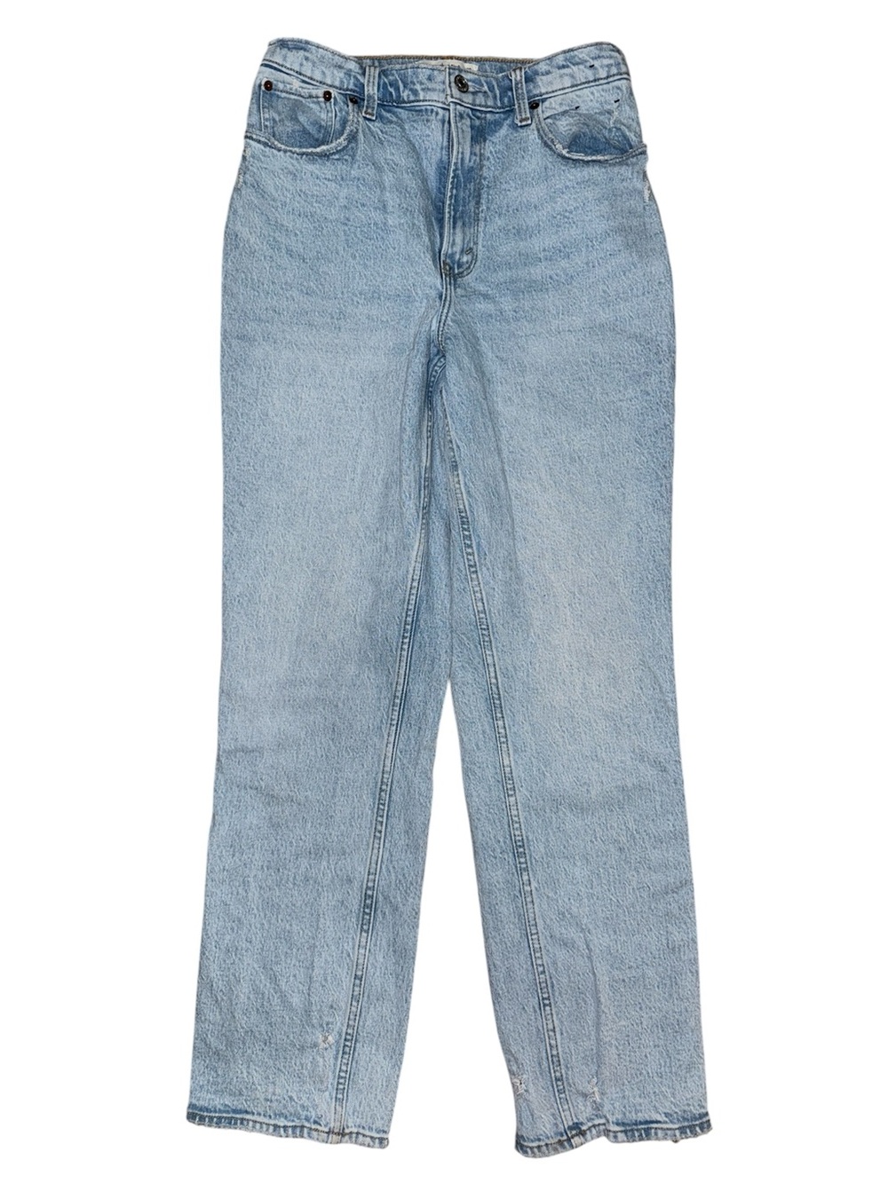 Abercrombie & Fitch The ’90s Straight Ultra High Rise Curve Love Jeans 28/6R EUC